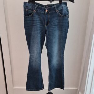 Wrangler Women's Retro Boot Cut Jeans - Dark Blue Size 18W X 30